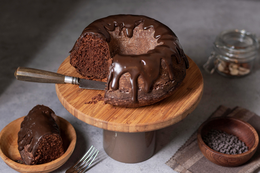 bolo de chocolate