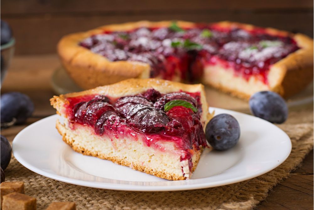 cheesecake de frutas vermelhas