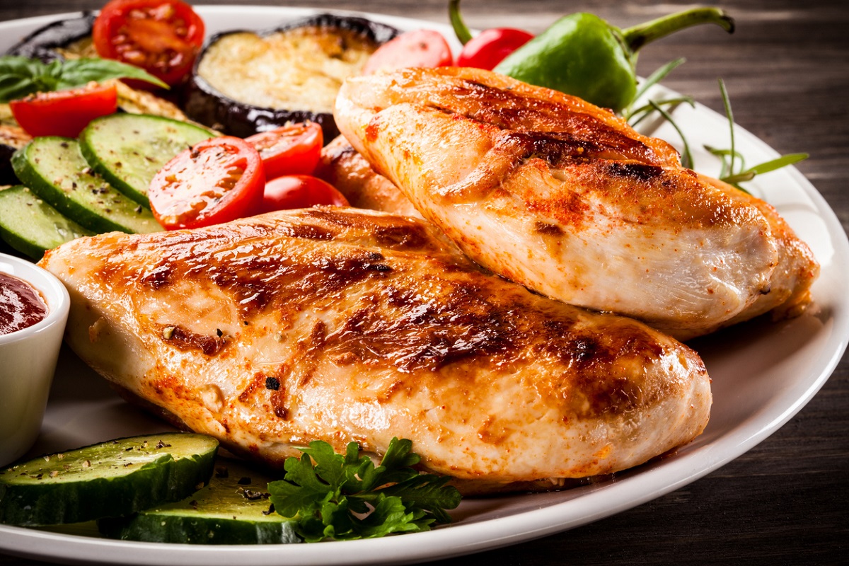 peito de frango grelhado